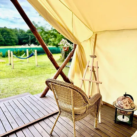 Luksusowy namiot Wioska Szczescia - Glamping Nad Morzem - Romantyczny Urlop Blisko Natury