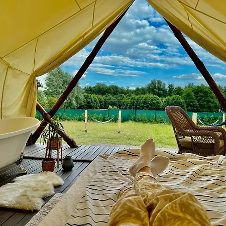 Wioska Szczescia - Glamping Nad Morzem - Romantyczny Urlop Blisko Natury