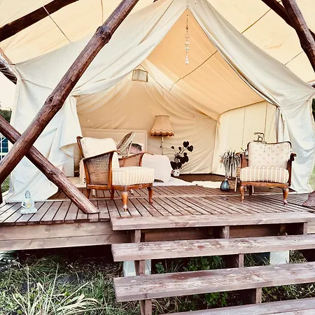 Wioska Szczescia - Glamping Nad Morzem - Romantyczny Urlop Blisko Natury ラグジュアリーテント Sliwin