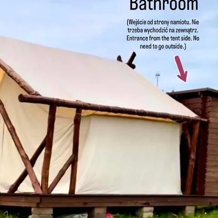 Роскошный шатер Wioska Szczescia - Glamping Nad Morzem - Romantyczny Urlop Blisko Natury *