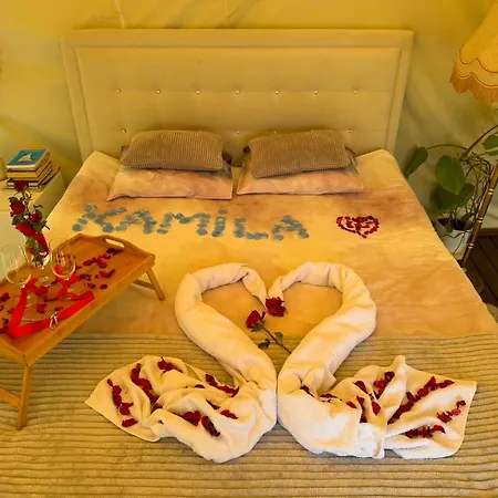 Роскошный шатер Wioska Szczescia - Glamping Nad Morzem - Romantyczny Urlop Blisko Natury