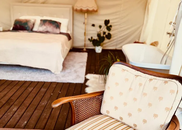 Luxusní stan Wioska Szczescia - Glamping Nad Morzem - Romantyczny Urlop Blisko Natury Sliwin