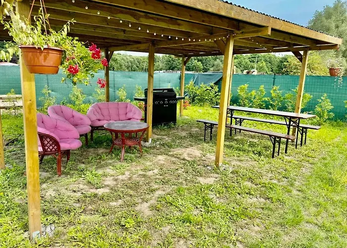 Luxusní stan Wioska Szczescia - Glamping Nad Morzem - Romantyczny Urlop Blisko Natury Sliwin